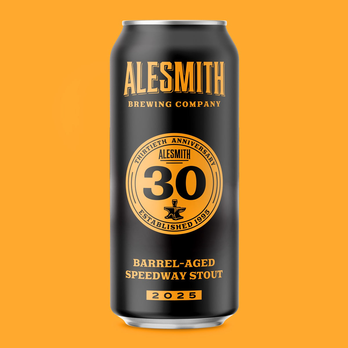 Barrel-Aged Speedway Stout (2025, 15.14% ABV) 16oz Can – AleSmith