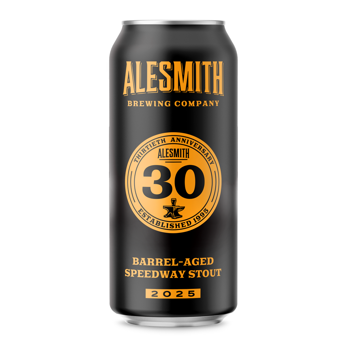 Barrel-Aged Speedway Stout (2025, 15.14% ABV) 16oz Can – AleSmith