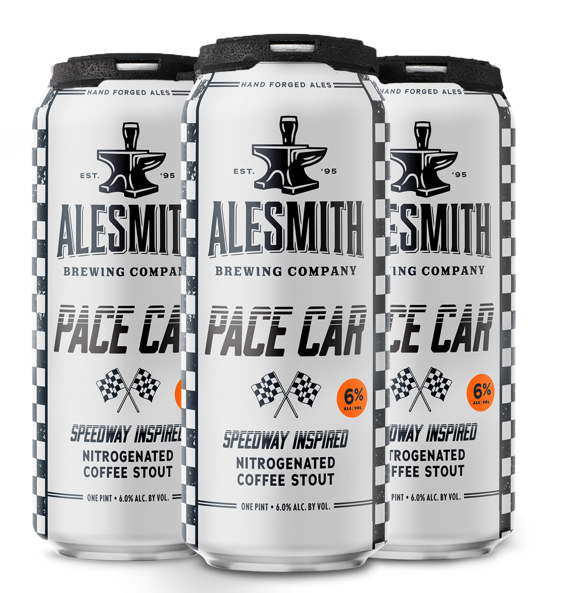 Pace Car Nitro Stout (6.0% ABV) 16oz Cans – AleSmith Brewing Co.