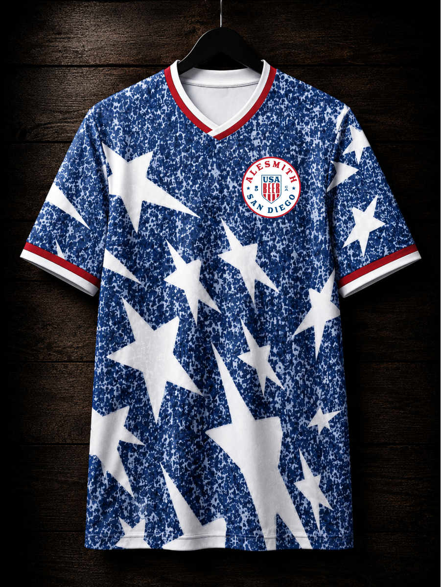 サッカーユニフォーム　USA 1995 USA AleSmith Jersey – AleSmith Brewing Co.