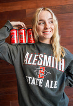 Load image into Gallery viewer, State Ale Crewneck - Charcoal - AleSmith Brewing Co.
