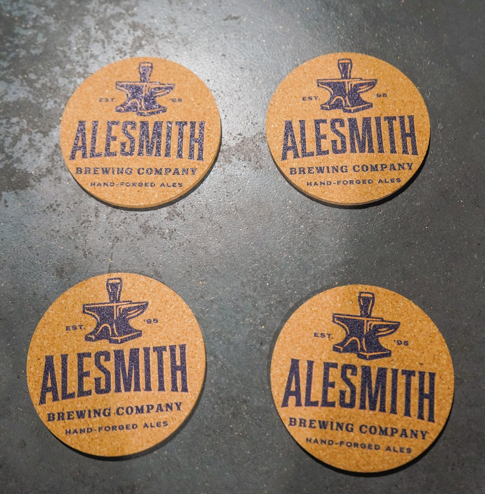 AleSmith Cork Coasters - Set of 4