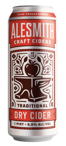 Traditional Dry Apple Cider (6.0% ABV) 16oz Cans