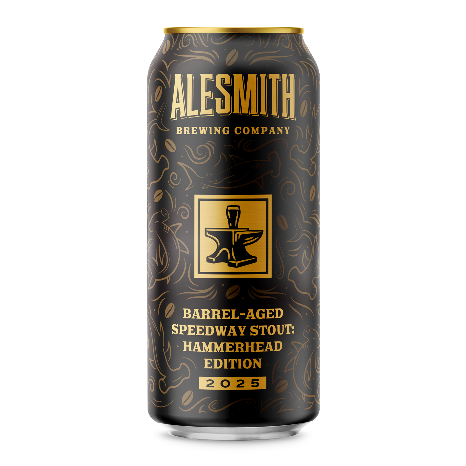 Barrel-Aged Speedway Stout: Hammerhead  Edition (2025, 13.46% ABV) 16oz Can