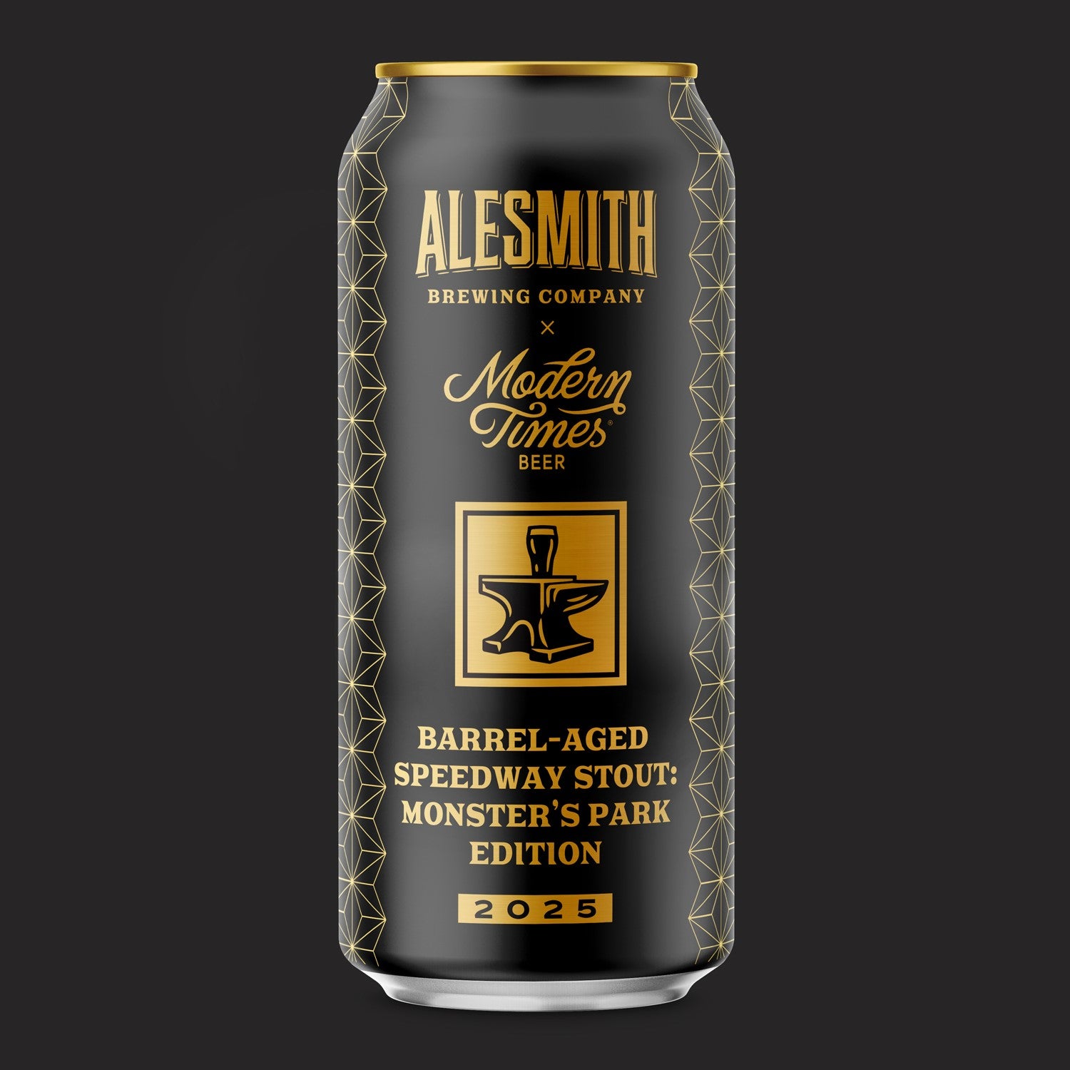 Barrel-Aged Speedway Stout: Monsters Park Chocolate Espresso Edition (2025, 13.62% ABV) 16oz Can