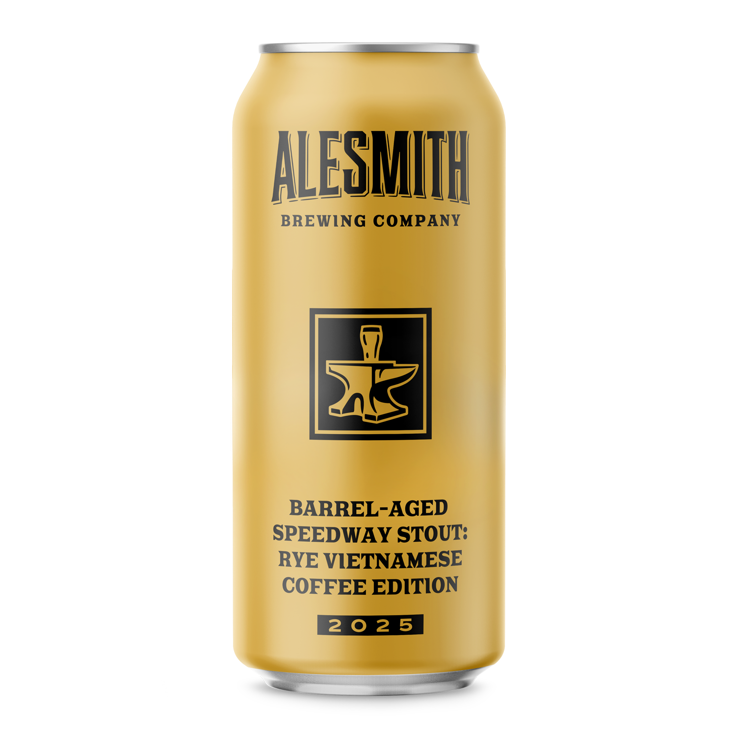 Barrel-Aged Speedway Stout: Rye Vietnamese Coffee Edition (2025, 13.89% ABV) 16oz can