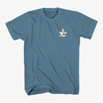 Load image into Gallery viewer, Brewing Diamonds Tee - Steel Blue
