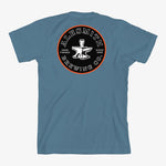 Load image into Gallery viewer, Solid Stamp Tee - Steel Blue
