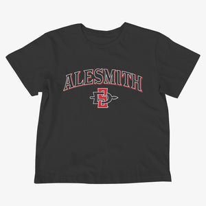 Women's AleSmith / SDSU Arch Tee - Graphite