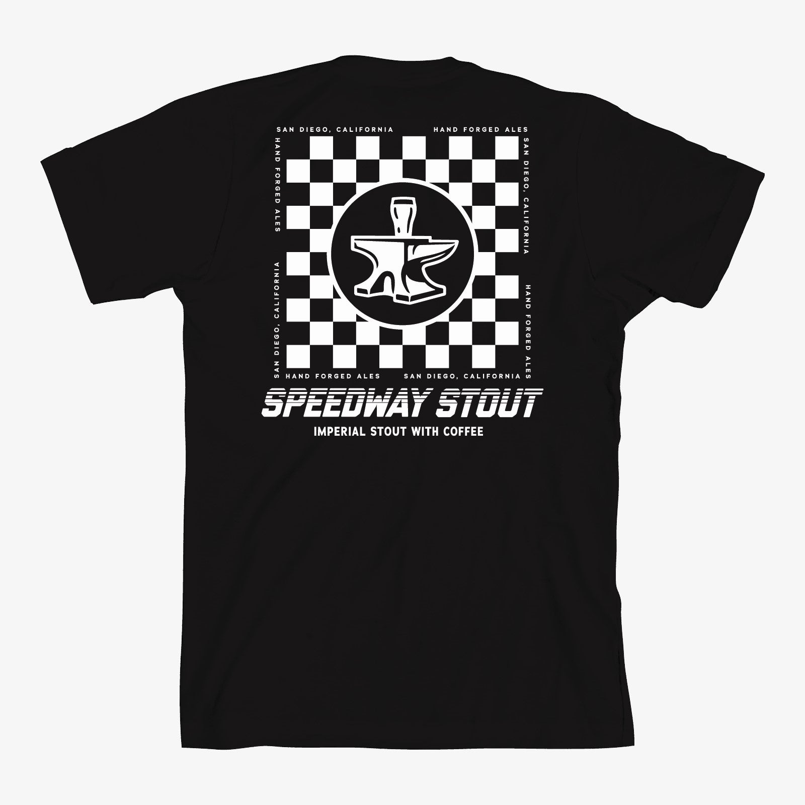 Speedway Stout Checkered Tee
