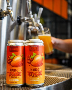 Mango Tepache Wheat Ale (5.5% ABV) 16oz Cans