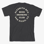 Load image into Gallery viewer, Drinking Club Tee - Graphite - AleSmith Brewing Co.
