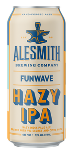 Load image into Gallery viewer, Funwave Hazy IPA (7.3% ABV) 16oz Cans - AleSmith Brewing Co.
