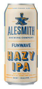Funwave Hazy IPA (7.3% ABV) 16oz Cans - AleSmith Brewing Co.