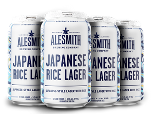 Japanese Rice Lager (5.1% ABV) 12oz Cans