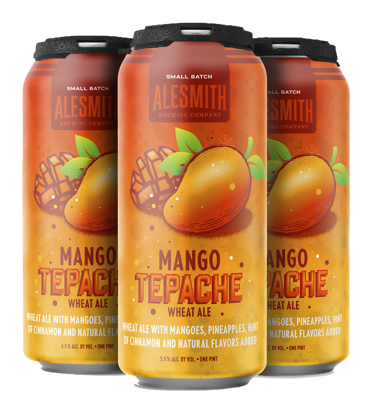 Mango Tepache Wheat Ale (5.5% ABV) 16oz Cans