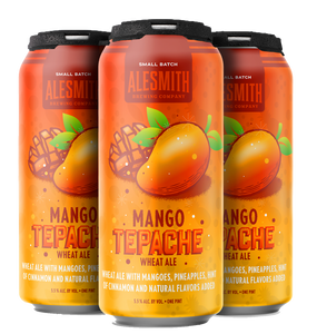 Mango Tepache Wheat Ale (5.5% ABV) 16oz Cans