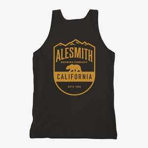 California Bear Tank Top - Black