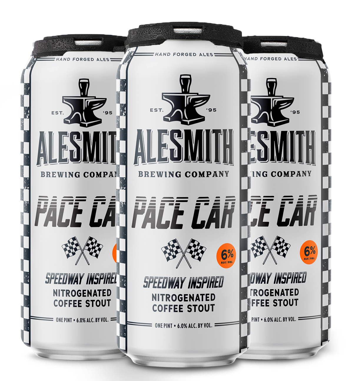 Pace Car Nitro Stout (6.0% ABV) 16oz Cans