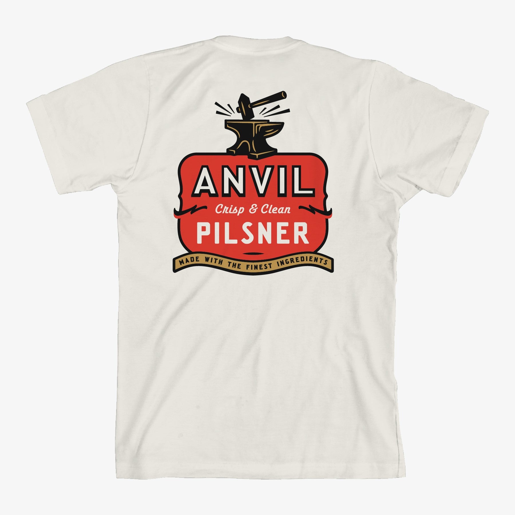 Anvil Pilsner Tee - White