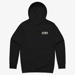 Load image into Gallery viewer, Anvil Postage Pullover Hoodie - Black
