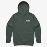Load image into Gallery viewer, Anvil Postage Pullover Hoodie - Alpine Green
