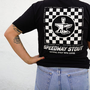 Speedway Stout Checkered Tee