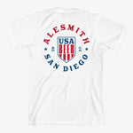 Load image into Gallery viewer, USA Beer Tee - White - AleSmith Brewing Co.

