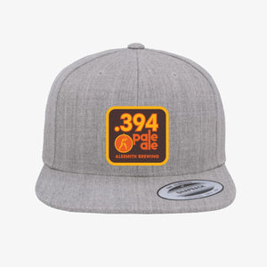 Grey .394 Pale Ale patch hat