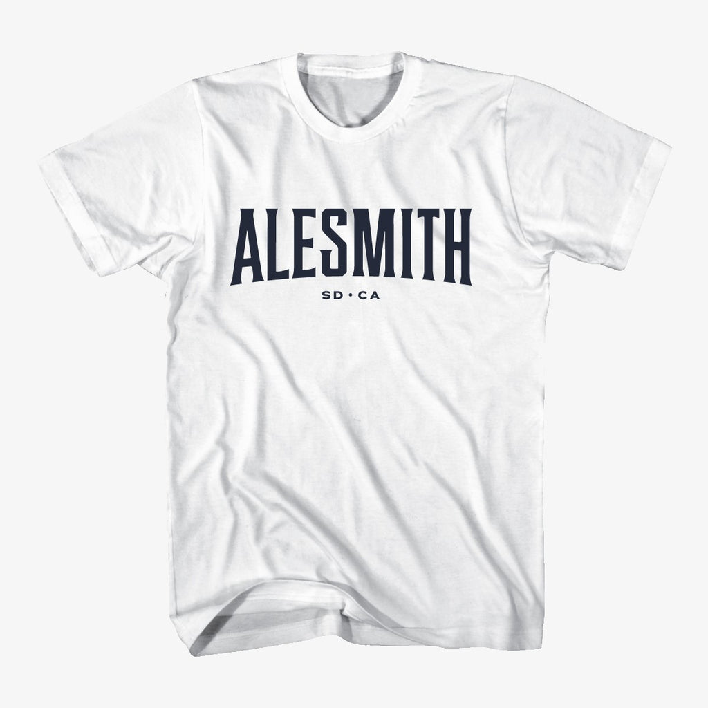 White Standard Issue Tee - AleSmith Brewing Co.