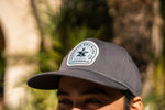 Load image into Gallery viewer, Anvil Badge Hat - Gray - AleSmith Brewing Co.
