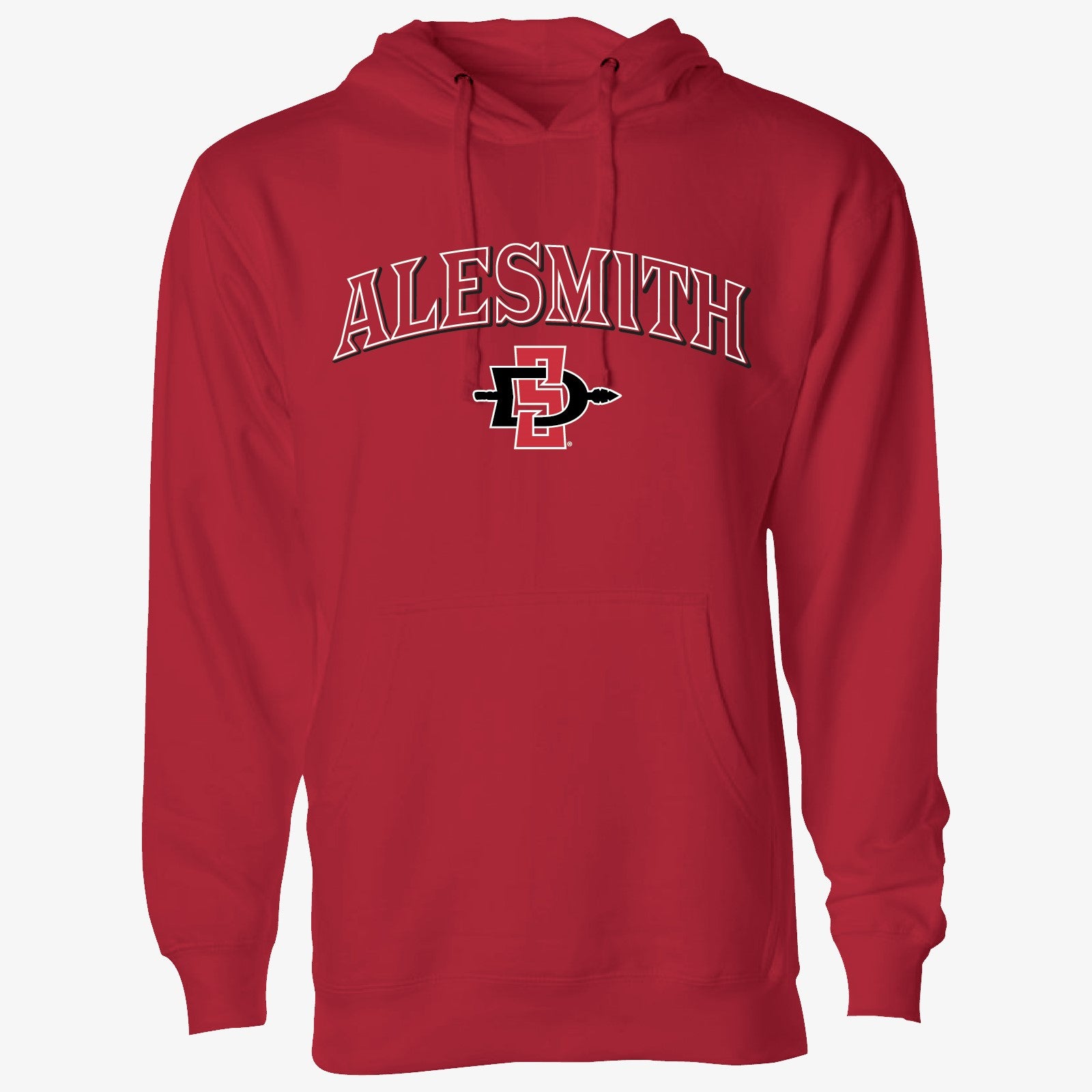 State Ale Pullover Hoodie - Red - AleSmith Brewing Co.