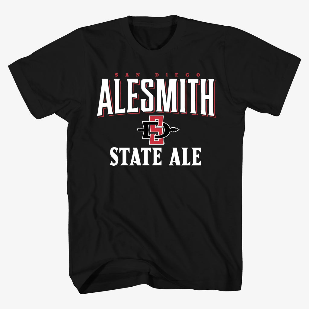 State Ale V2 Tee - Black - AleSmith Brewing Co.