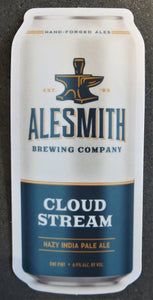Cloud Stream Can Sticker - AleSmith Brewing Co.