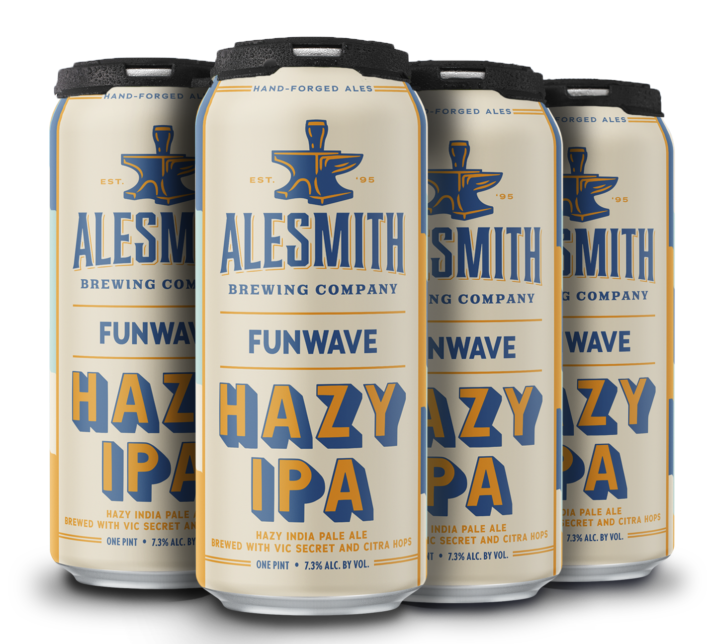 Funwave Hazy IPA (7.3% ABV) - AleSmith Brewing Co.