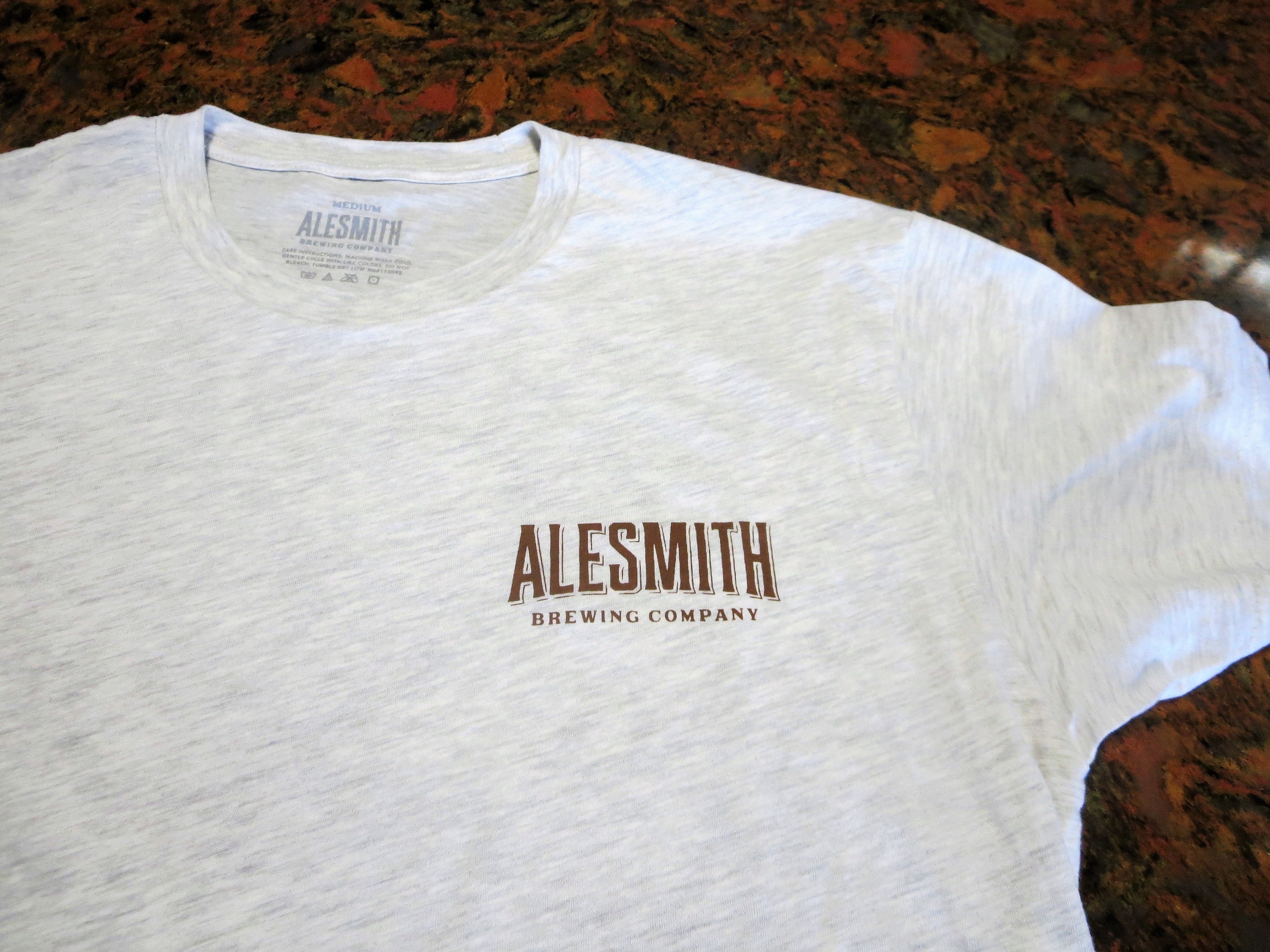 1995 Stamp Tee - Oatmeal - AleSmith Brewing Co.