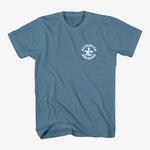 Load image into Gallery viewer, Postmark Tee - Steel Blue - AleSmith Brewing Co.
